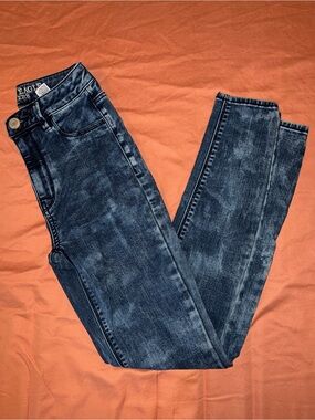 American eagle acid washed sky high jegging